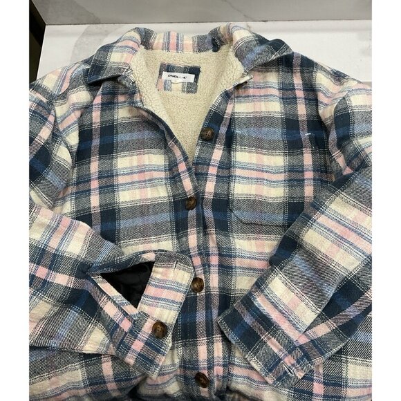O’Neill Sherpa Lined Flannel Shirt Jacket Size S - Picture 6 of 10